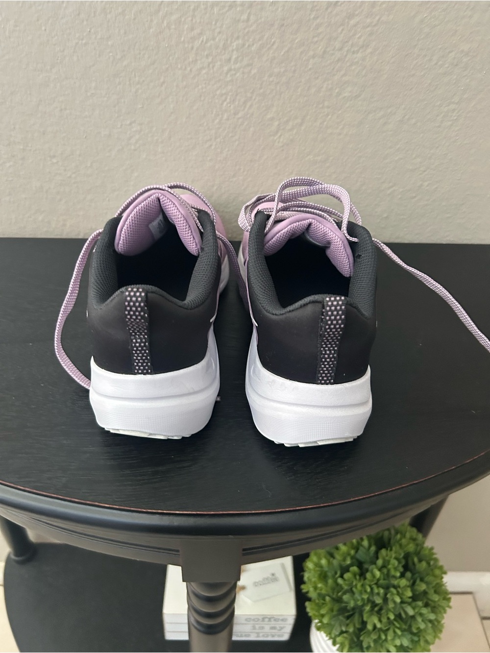 Nike Women's Lavender Lace-Up Running Sneakers - Picture 2 of 9